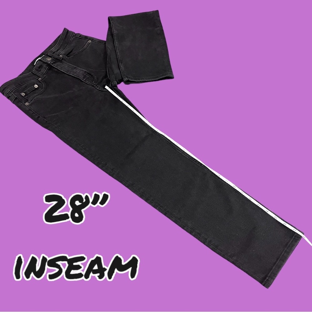 NWOT‼️The Kooples tapered relaxed fit jeans in black vintage wash. Size 27 👖 - Picture 5 of 11